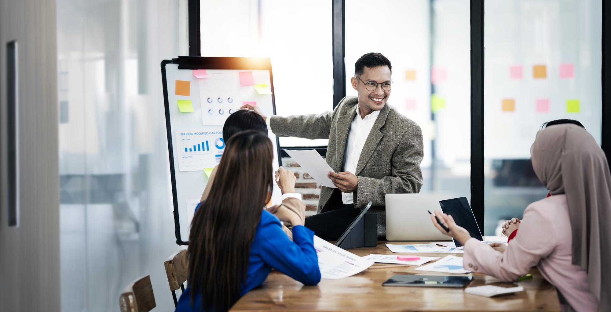 Contemporary workspace setup demonstrating professional services and business expertise