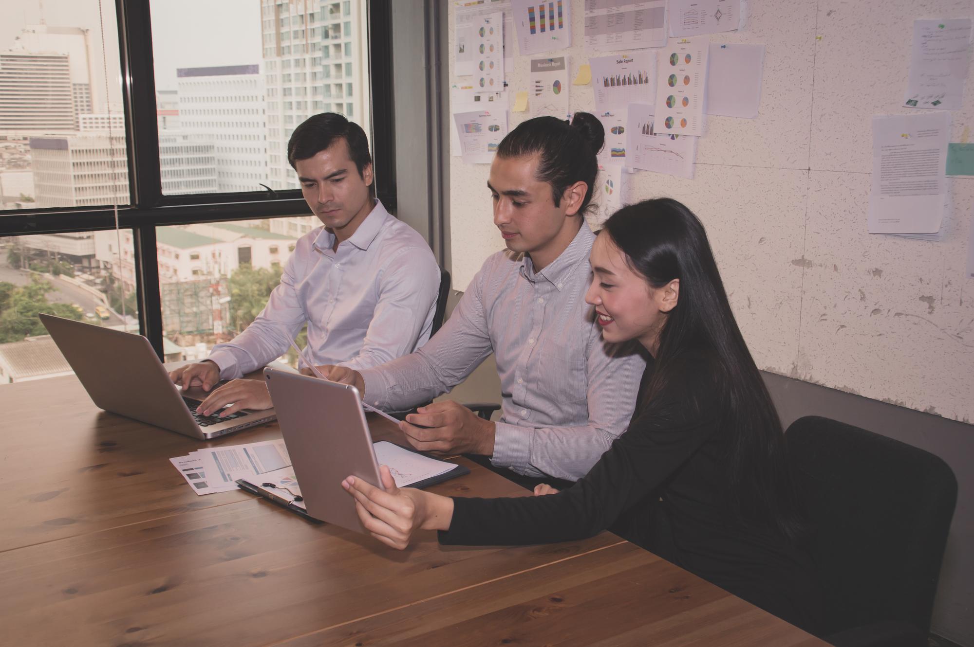 Comprehensive service offering displayed through real-world application examples